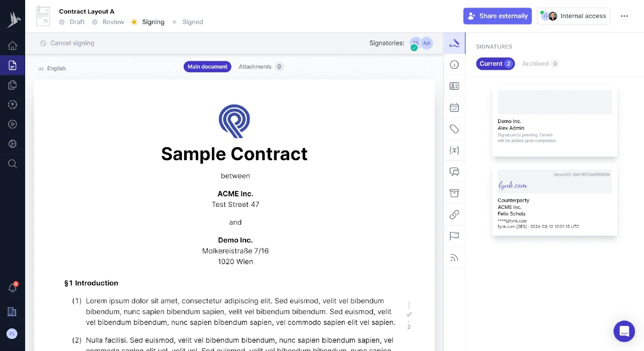 App screenshot
