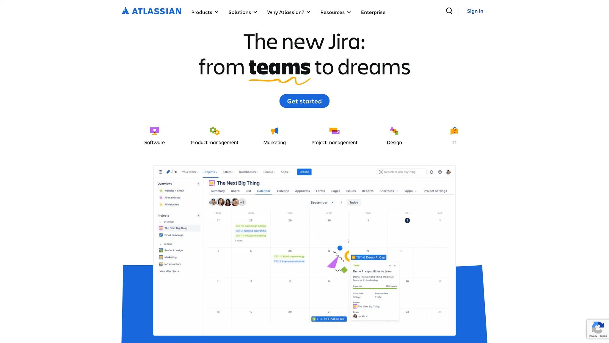 Jira-Startseite Jira-Startseite