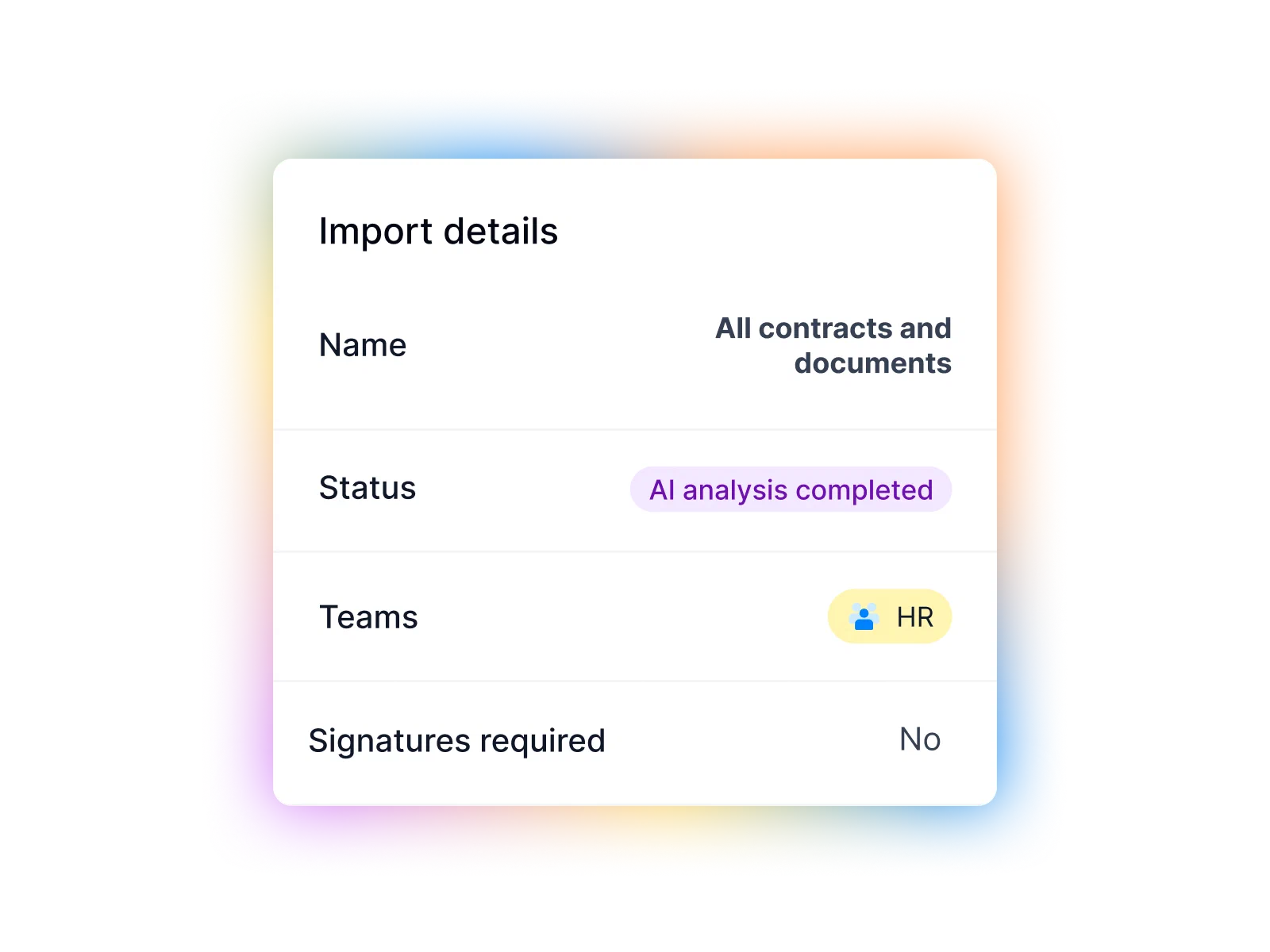 AI import