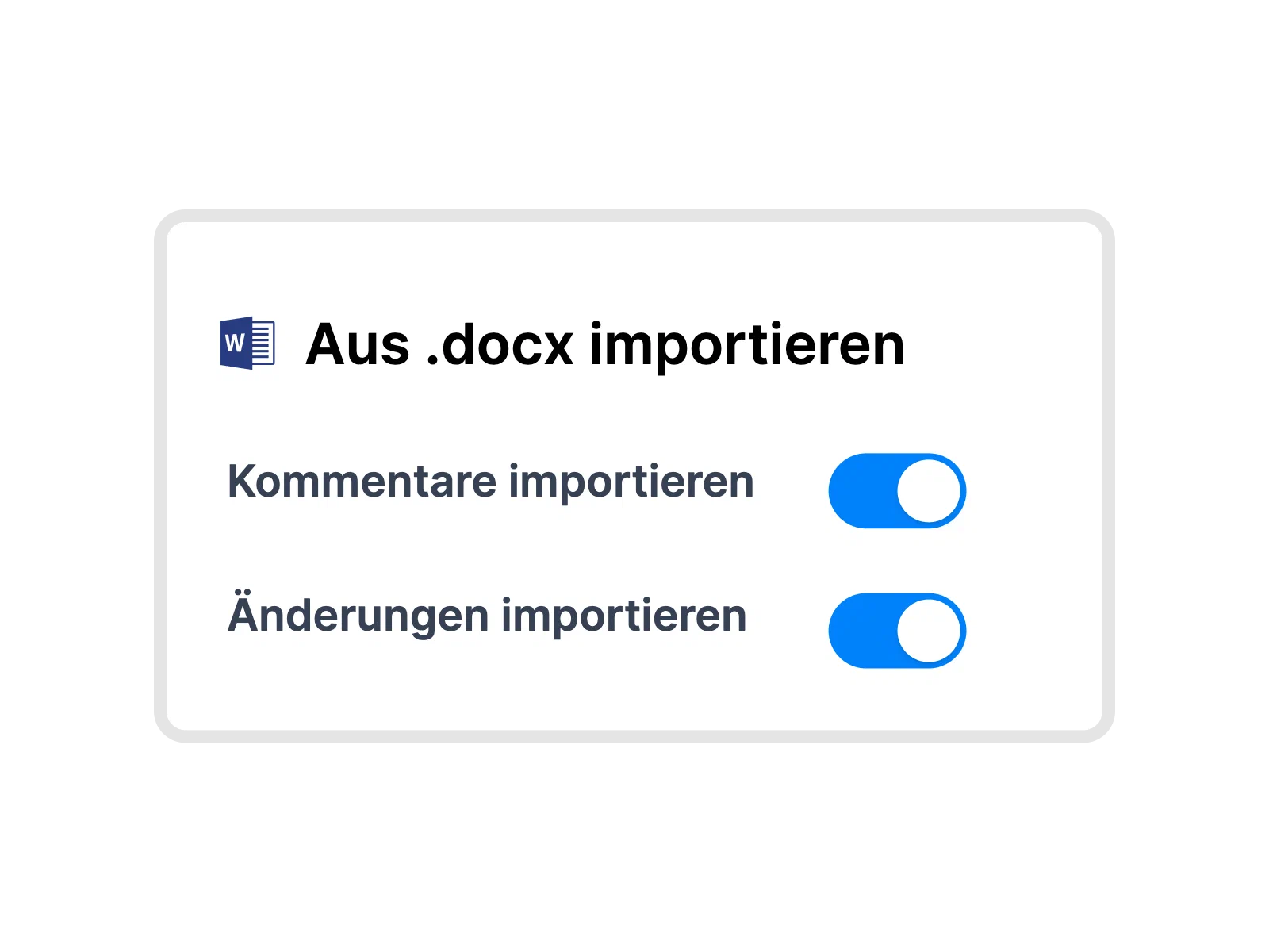 Docx-Importer