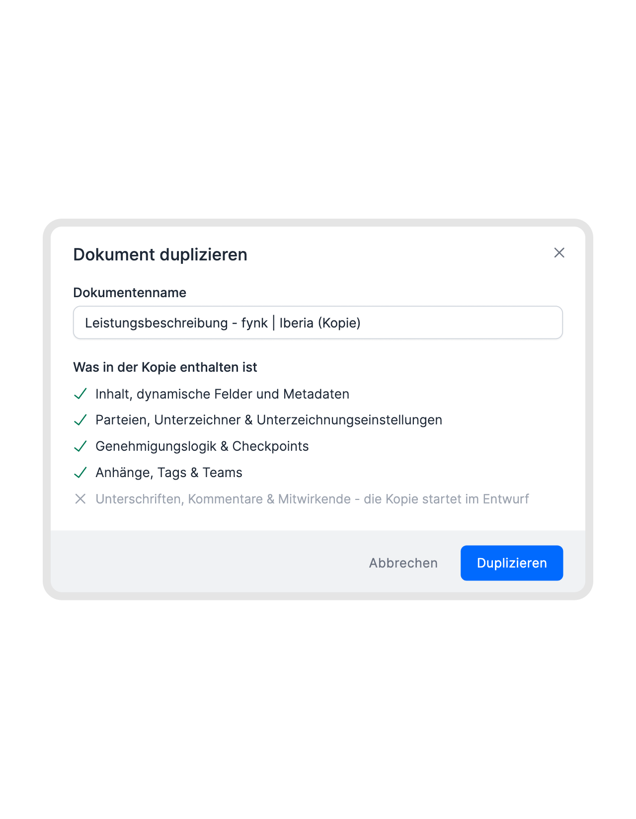 Ein Vertrag, der funktioniert? Nutze ihn einfach noch einmal.