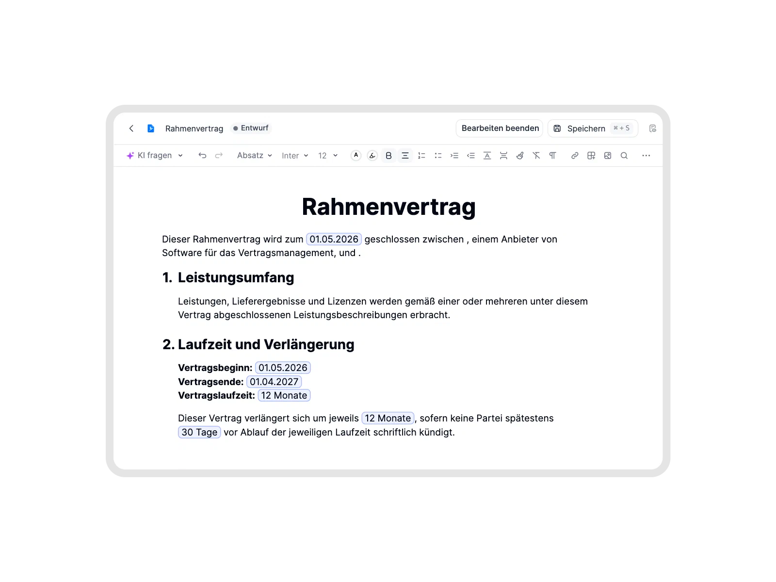 Dokumenteneditor