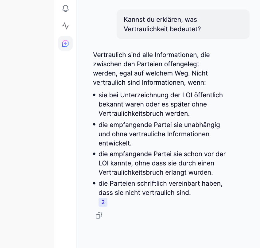 Geh vorbereitet ins Gespräch.