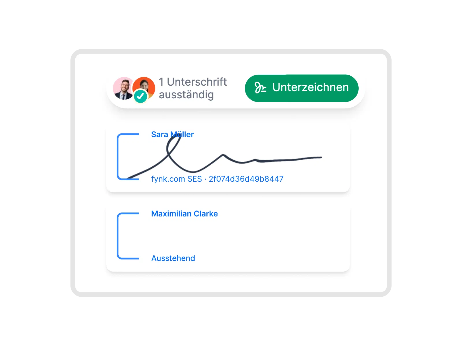 Signaturverfolgung