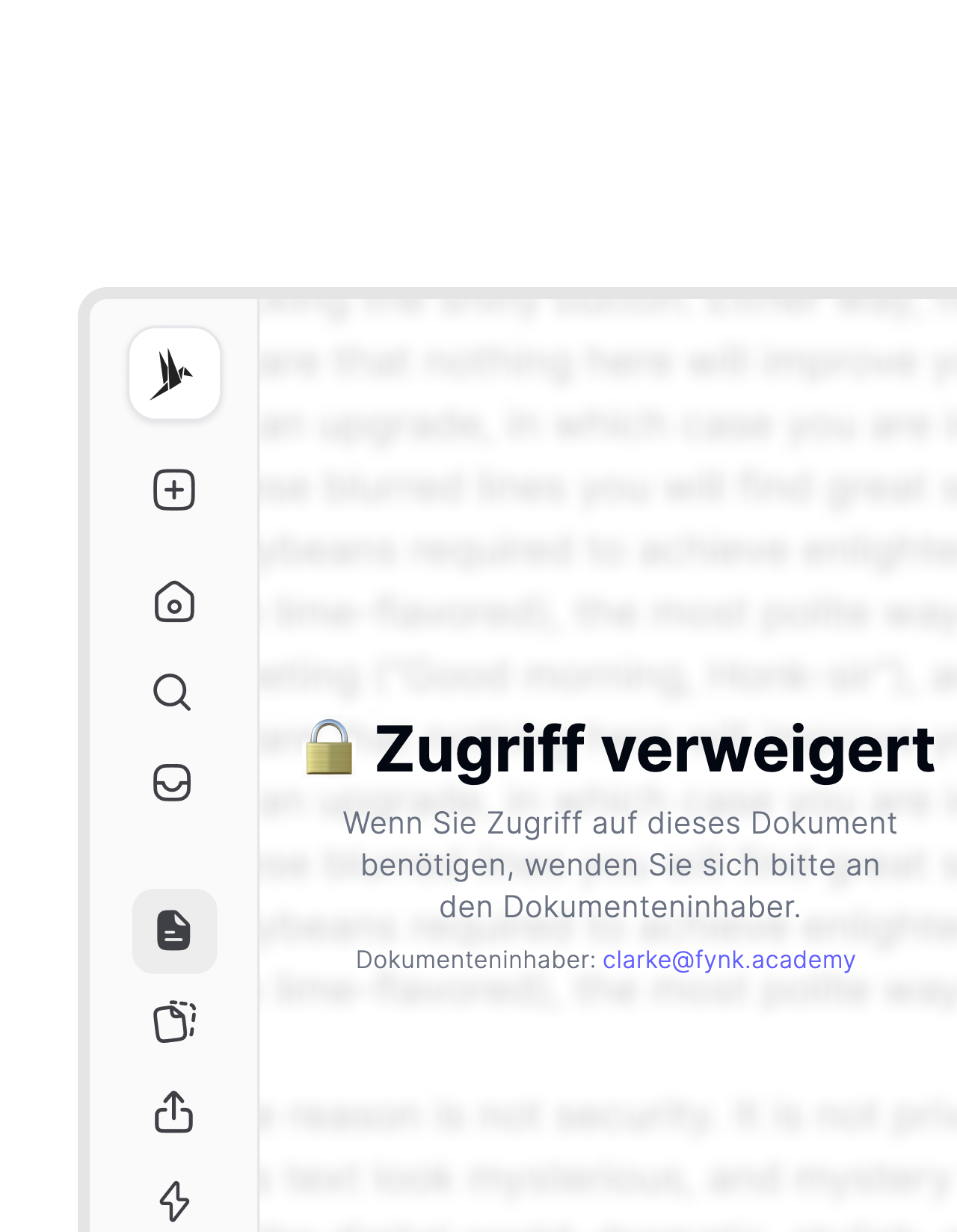 Klare Berechtigungen. Auch wenn dein Team wächst.