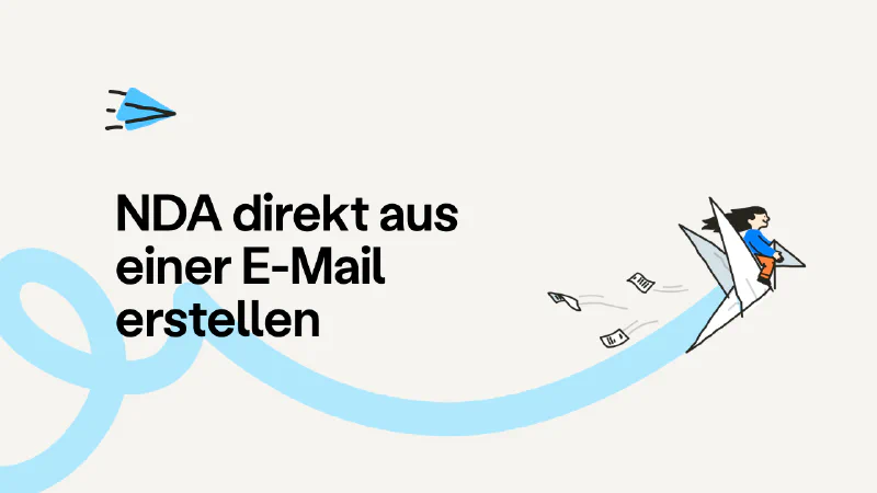 So erstellst du ein NDA aus einer eingehenden E-Mail und ihrem Anhang