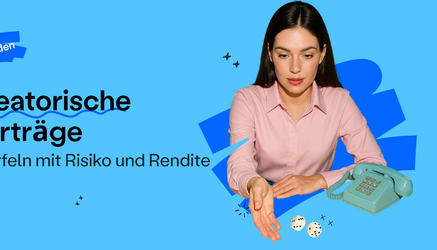 Blog post cover image: Aleatorische Verträge – Würfeln mit Risiko und Rendite