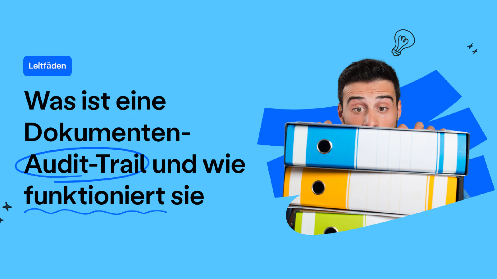Blog post cover image: Was ist eine Dokumenten-Audit-Trail und wie funktioniert sie