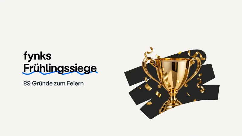 Blog post cover image: fynks Frühlingssiege – 89 Gründe zum Feiern!