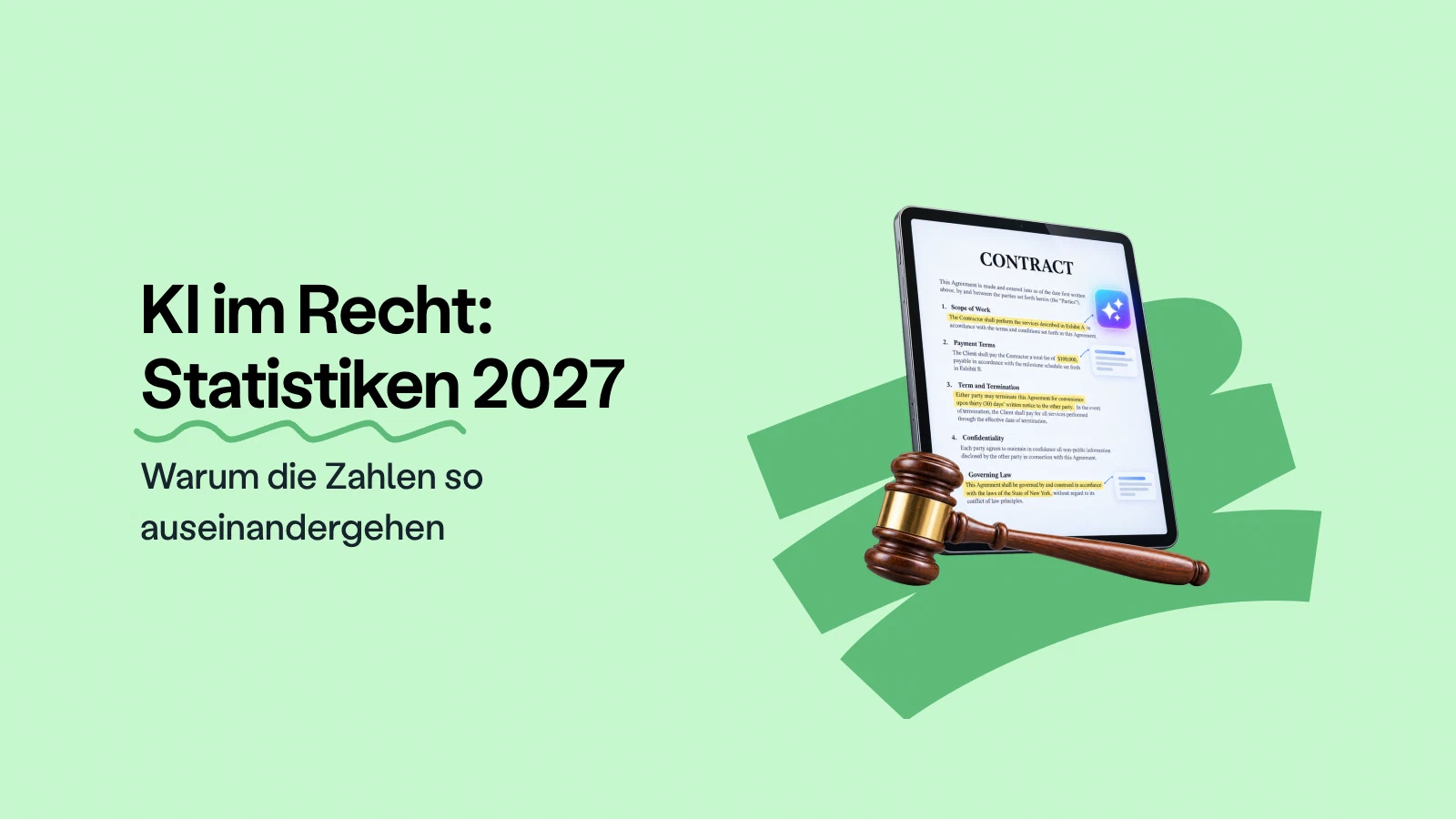 KI für Juristen: Statistiken 2027 zu KI im Recht