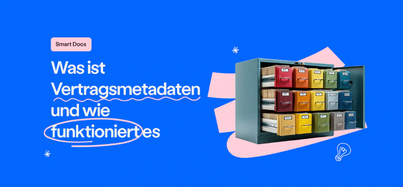 Blog post cover image: Was ist Vertragsmetadaten und wie funktioniert es