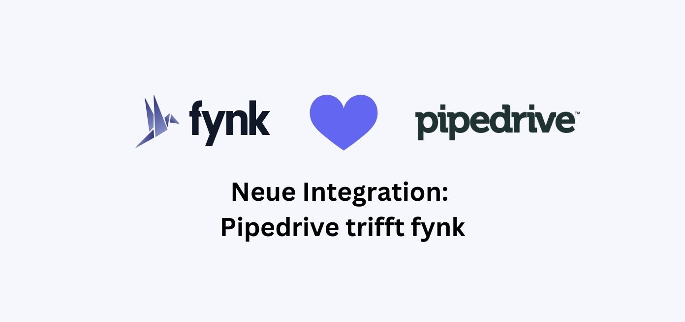 fynk + Pipedrive = Ihr CLM mit einer Prise CRM-Intelligenz