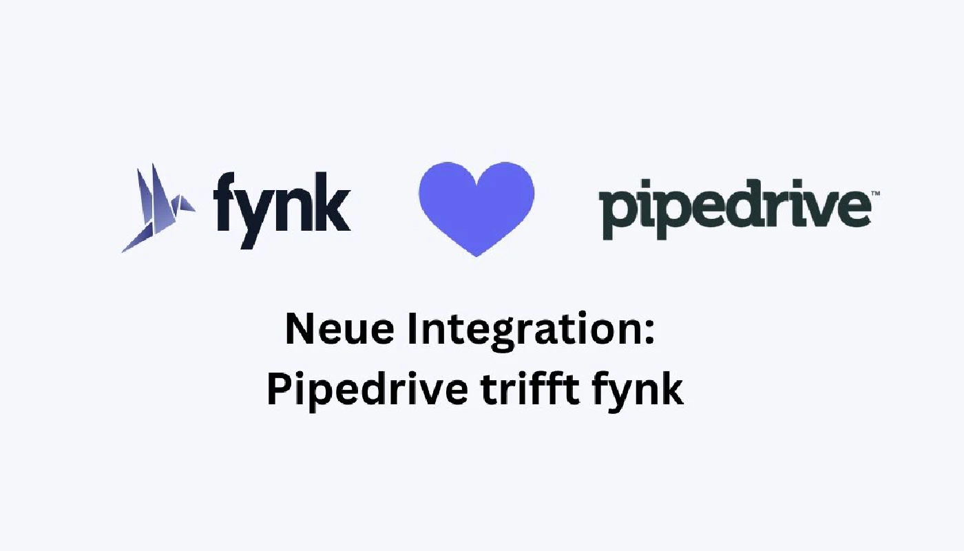 Blog post cover image: fynk + Pipedrive = Ihr CLM mit einer Prise CRM-Intelligenz