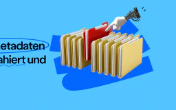 Blog post cover image: Wie man Vertragsmetadaten mit KI extrahiert und verwaltet