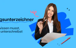Blog post cover image: Vertragsunterzeichner, Was Du wissen musst