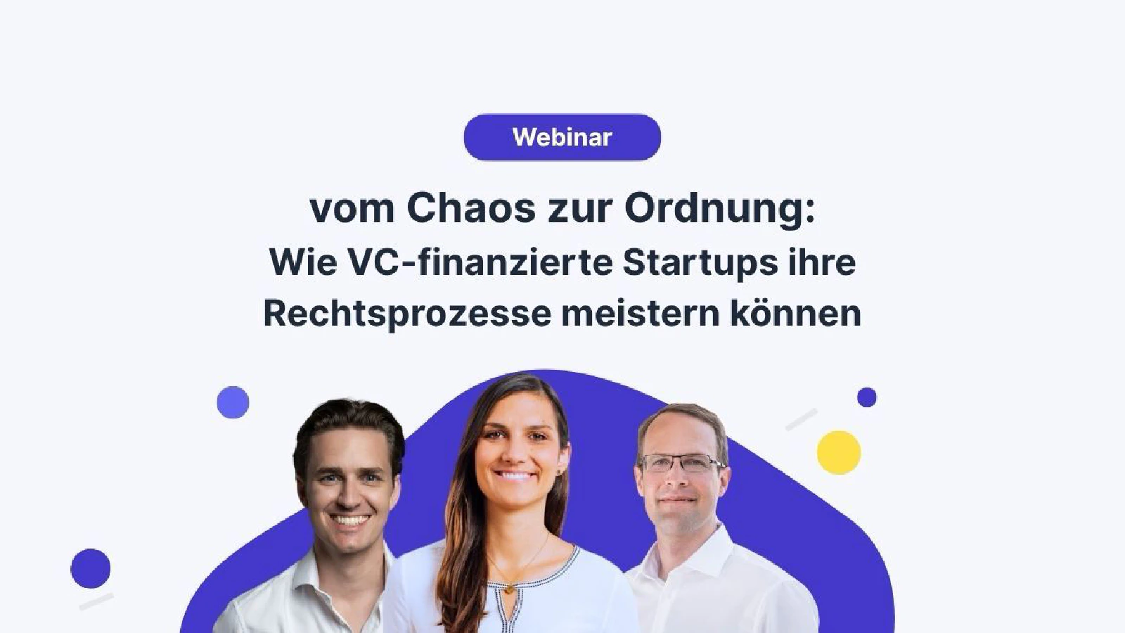 Blog post cover image: Wie VC-finanzierte Startups ihre Rechtsprozesse meistern können