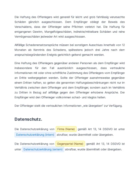 Vorschau der Vorlage, Seite 6