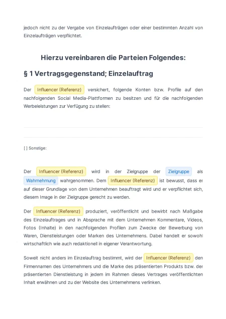 Vorschau der Vorlage, Seite 2