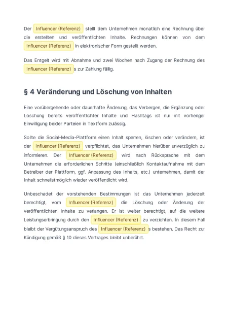 Vorschau der Vorlage, Seite 4