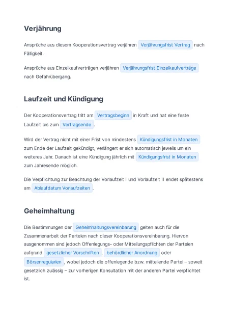 Vorschau der Vorlage, Seite 2