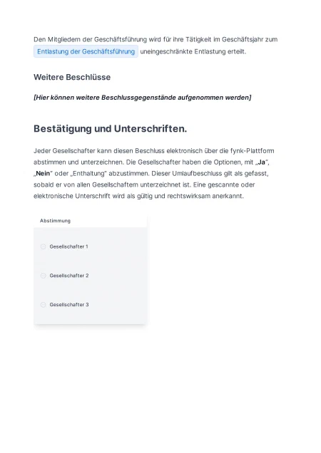 Vorschau der Vorlage, Seite 2