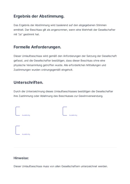 Vorschau der Vorlage, Seite 4
