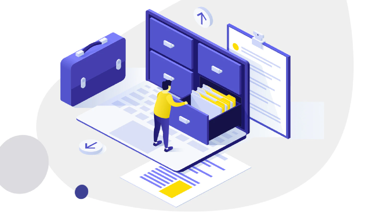 Blog post cover image: 8 advantages of contract management software