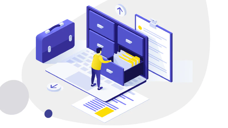 Blog post cover image: 8 advantages of contract management software