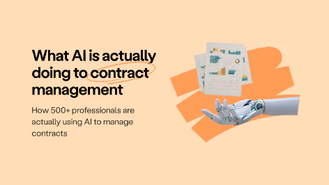 Blog post cover
                        image: What AI is actually doing to contract management
