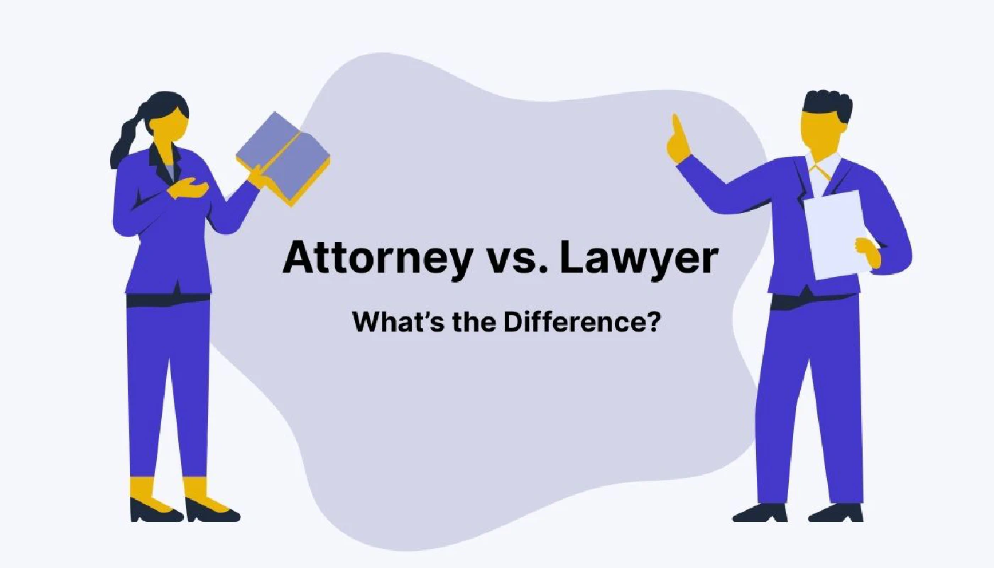 Blog post cover image: What’s the Difference Between a Lawyer and an Attorney