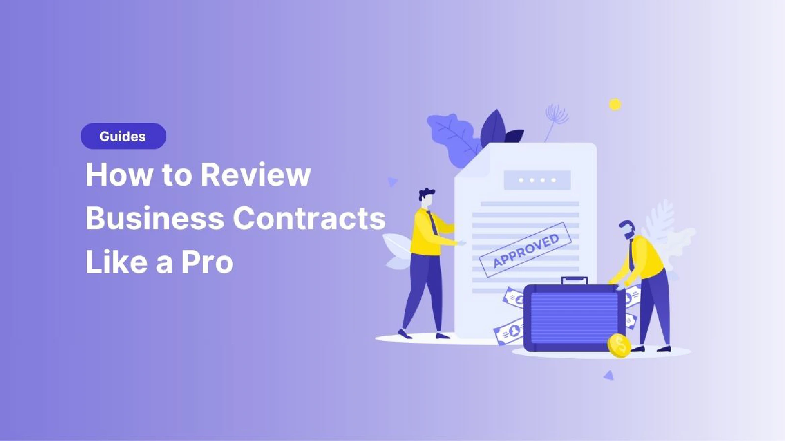 Blog post cover image: How to Review Business Contracts Like a Pro in 2026