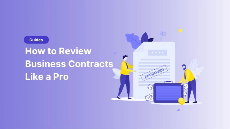 Blog post cover image: How to Review Business Contracts Like a Pro in 2026