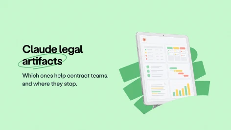 Blog post cover
                        image: Claude legal artifacts: what's in the gallery and what contract teams can use