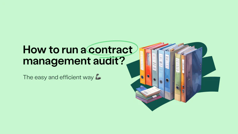 Blog post cover image: How to run a contract management audit efficiently