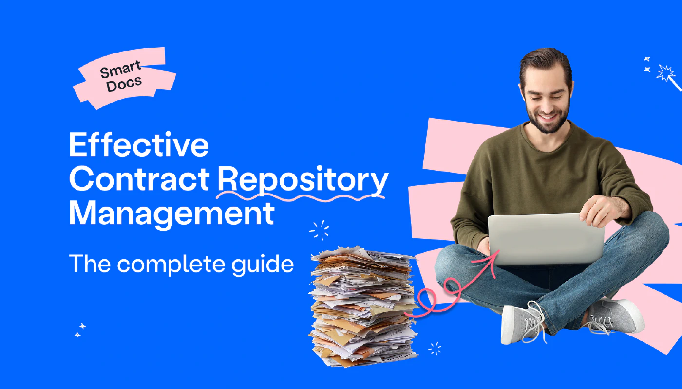 Blog post cover image: The Complete Guide to Effective Contract Repository Management