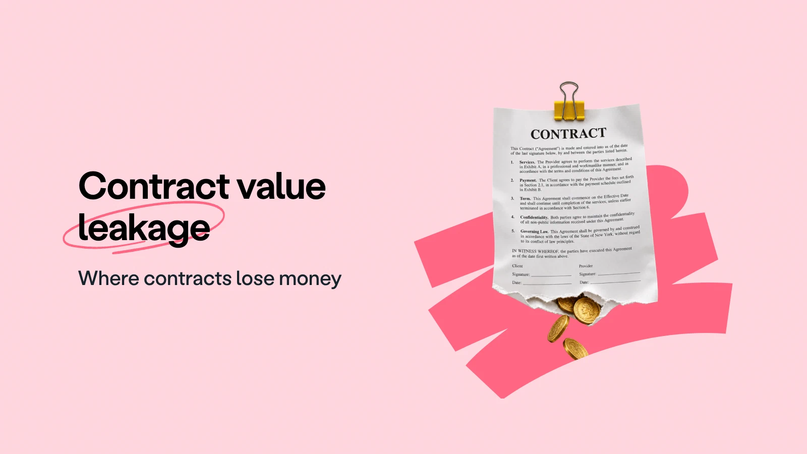 Contract value leakage: where contracts lose money, stage by stage