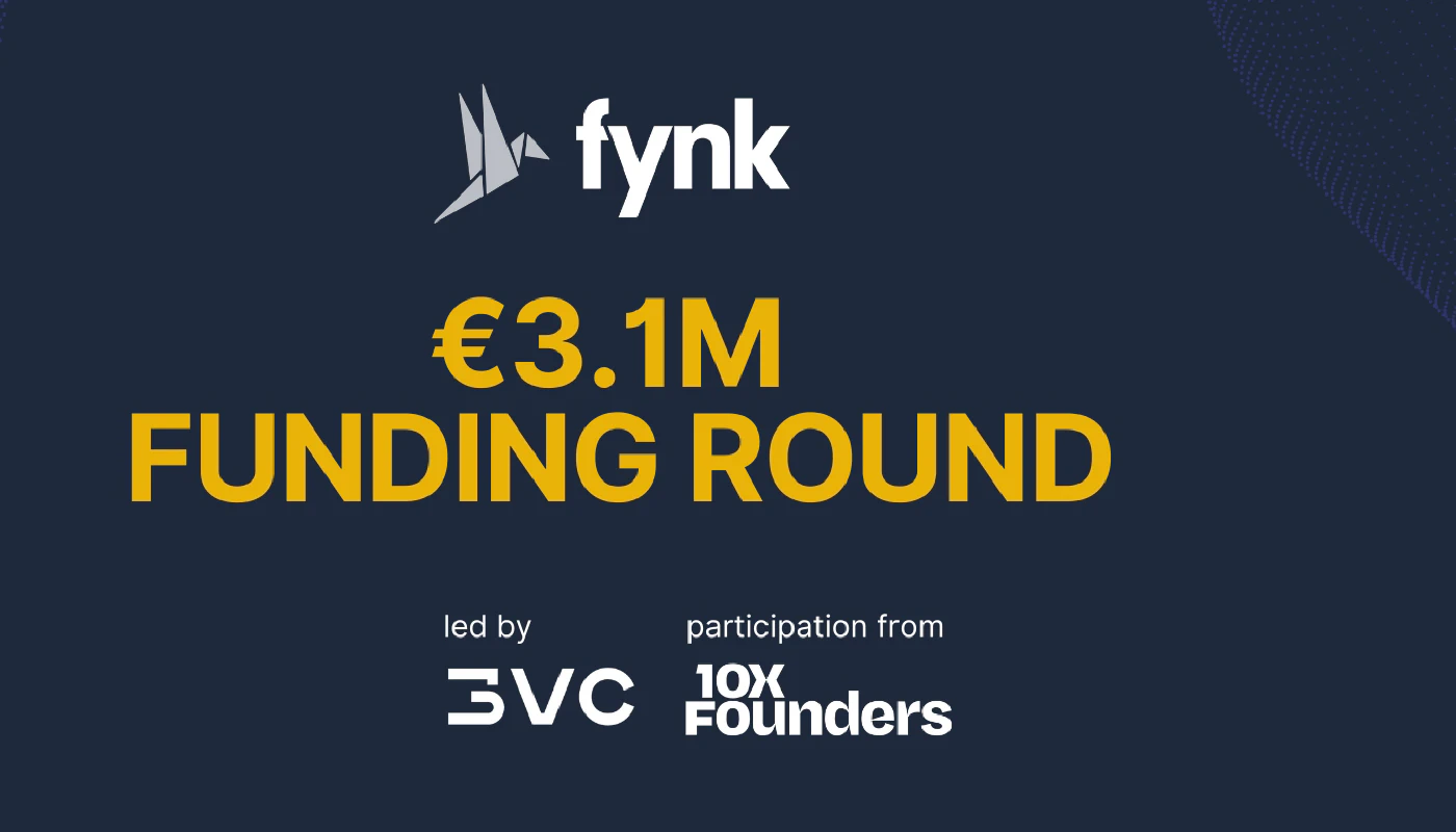 Blog post cover image: fynk raises €3.1m to revolutionize contract management