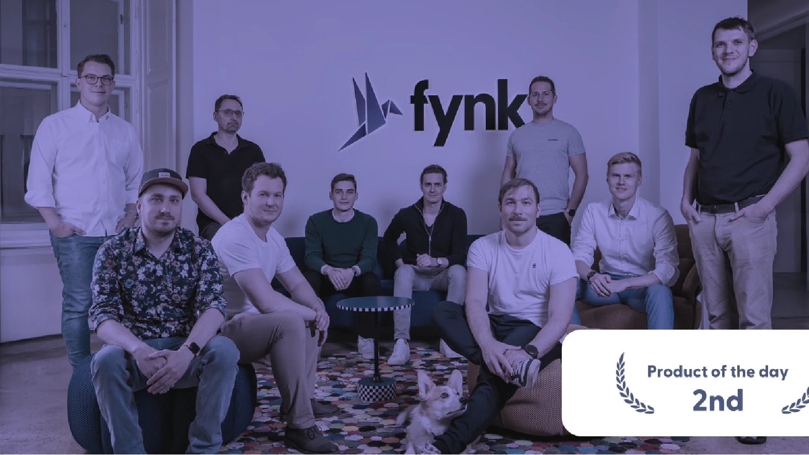 Blog post cover image: fynk ProductHunt Launch: Product of the Day #2