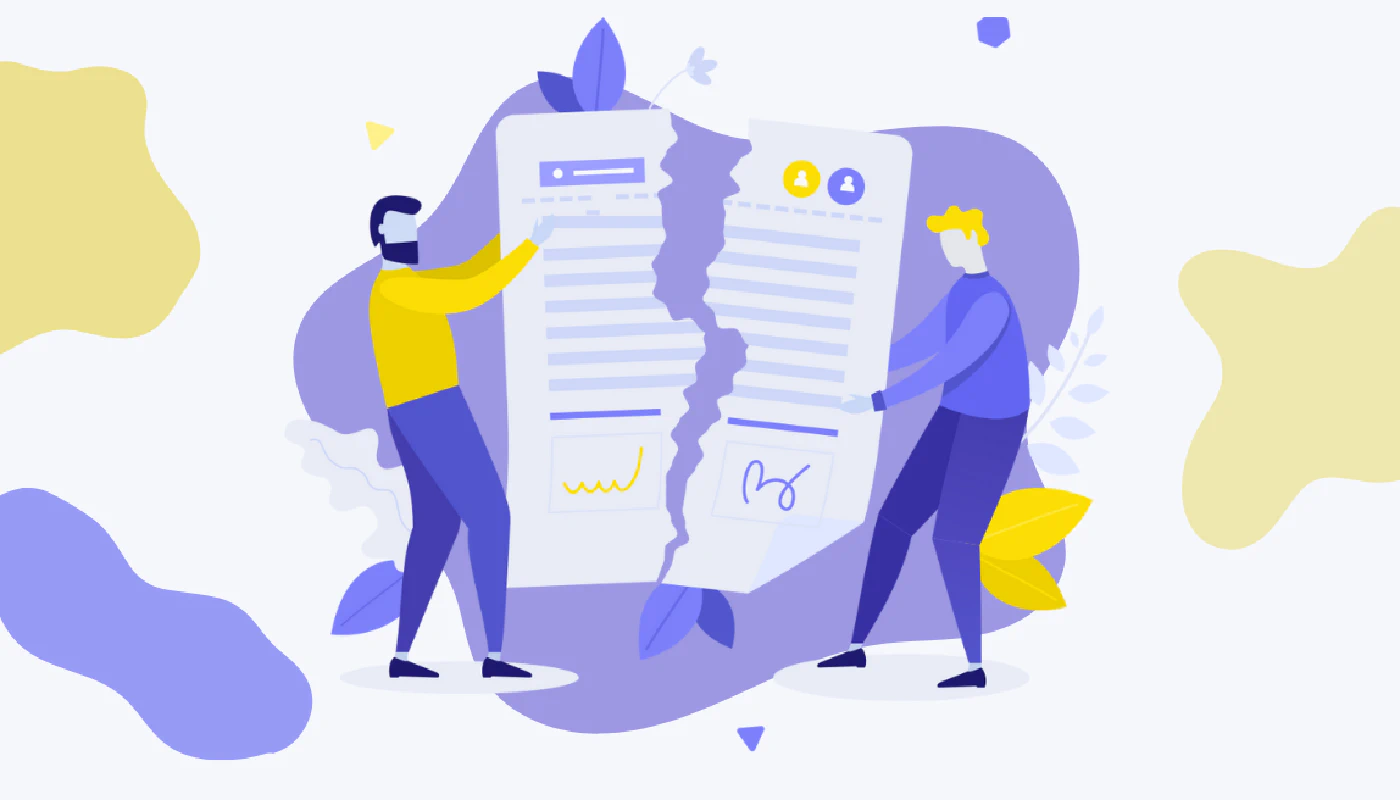 Blog post cover image: How to Terminate a Contract? (Without Bleeding)