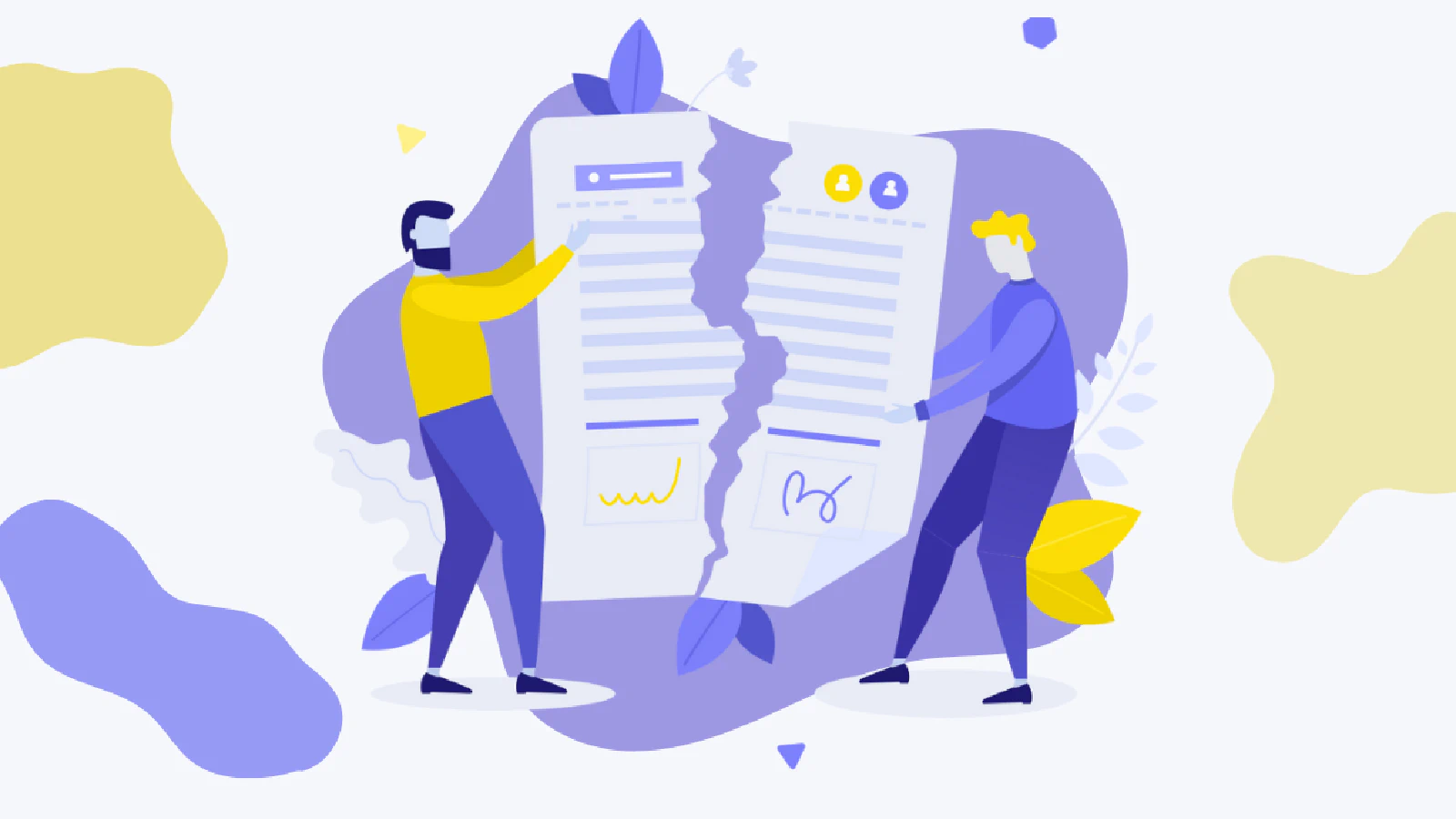 Blog post cover image: How to Terminate a Contract? (Without Bleeding)