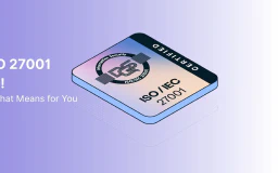 Blog post cover image: fynk Is Now ISO 27001 Certified, What That Really Means