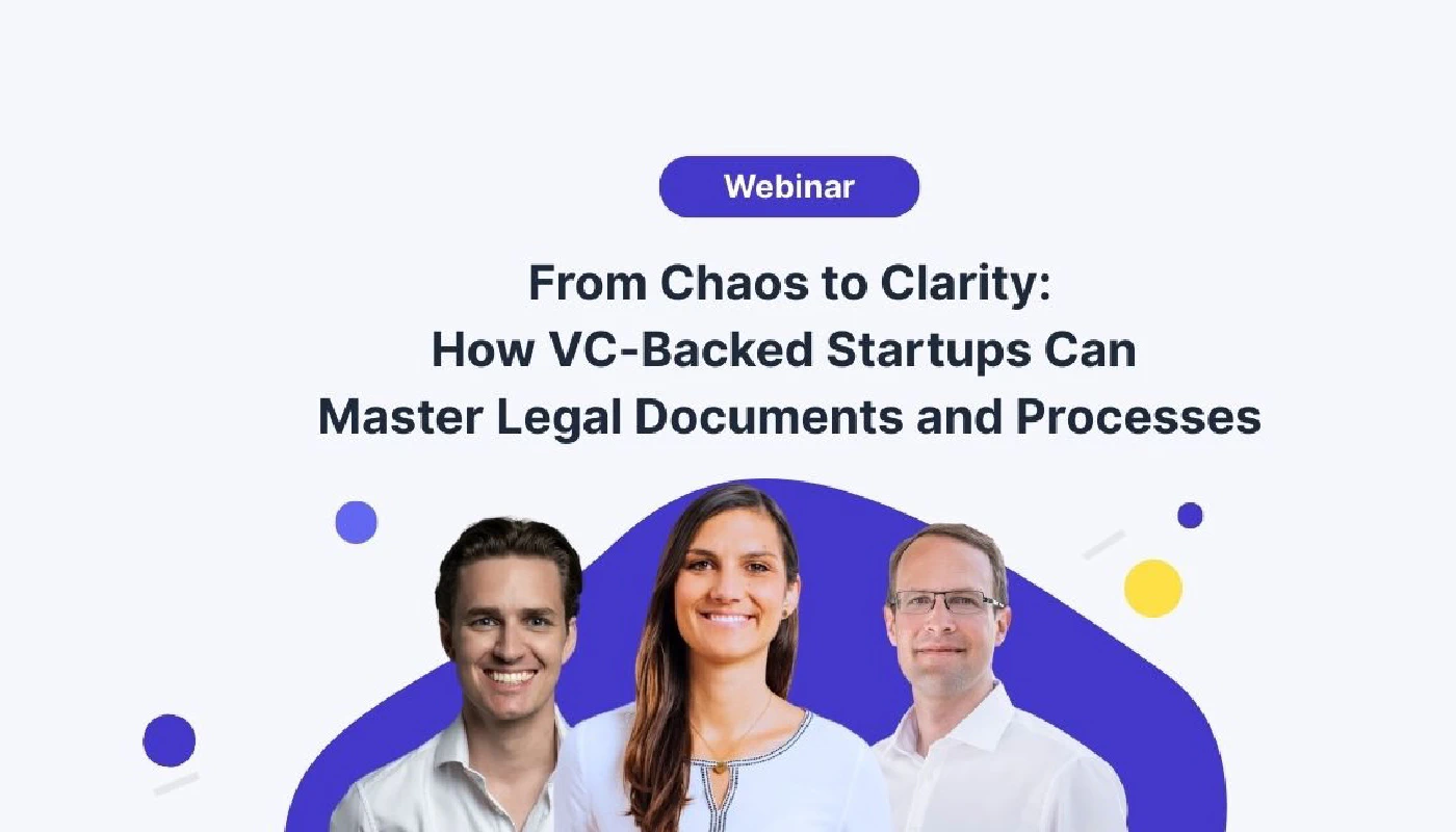 Blog post cover image: How VC-Backed Startups Can Master Their Legal Processes