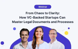 Blog post cover image: How VC-Backed Startups Can Master Their Legal Processes