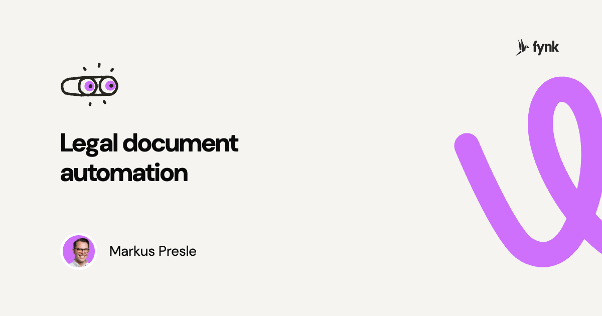 What is legal document automation? | fynk