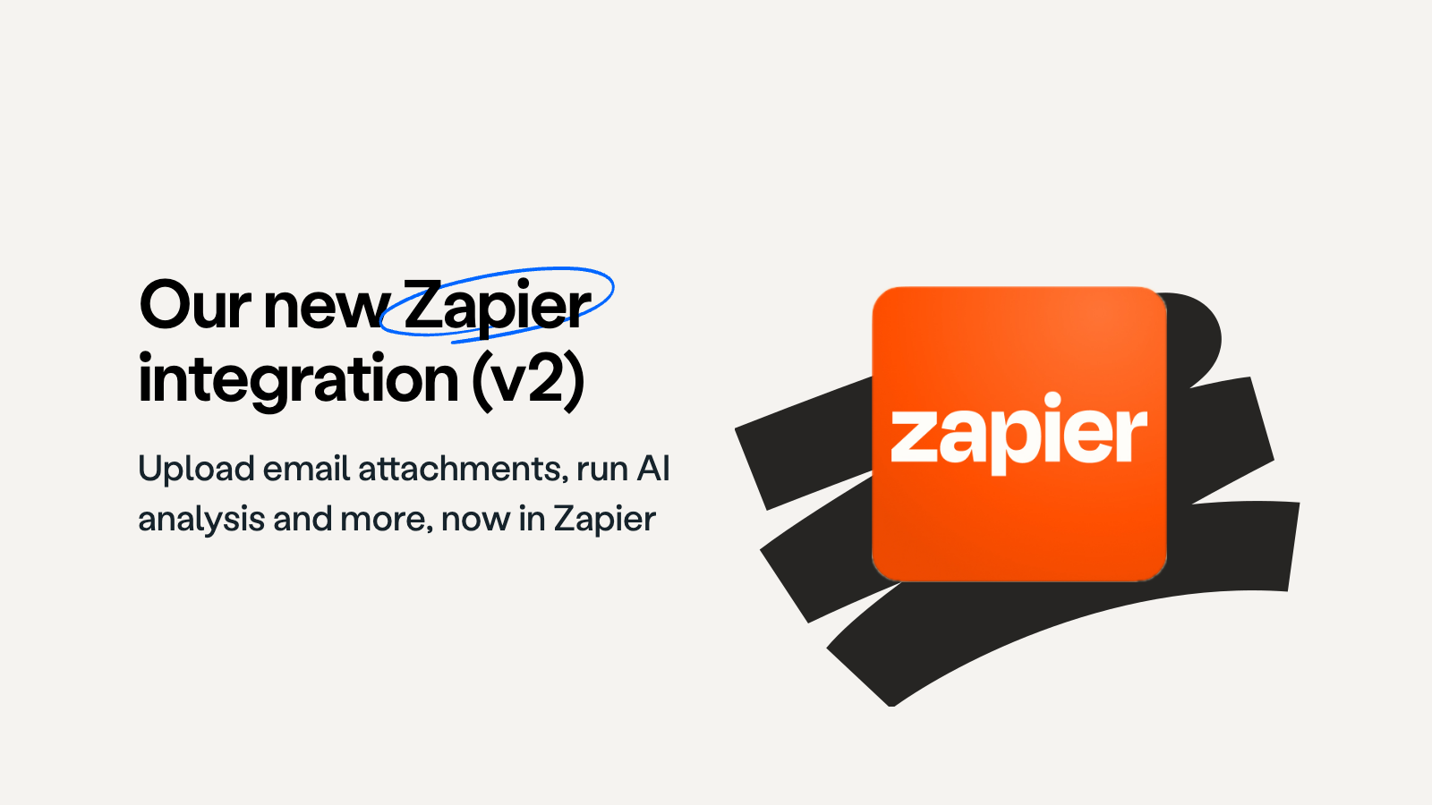 Our new Zapier integration (v2.0.0) | fynk