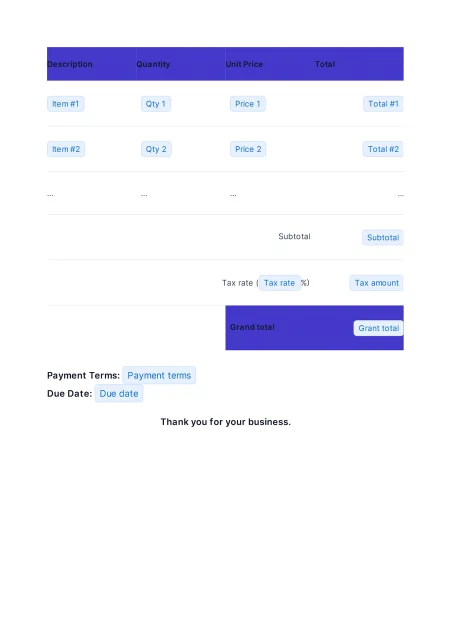 Template screenshot 2