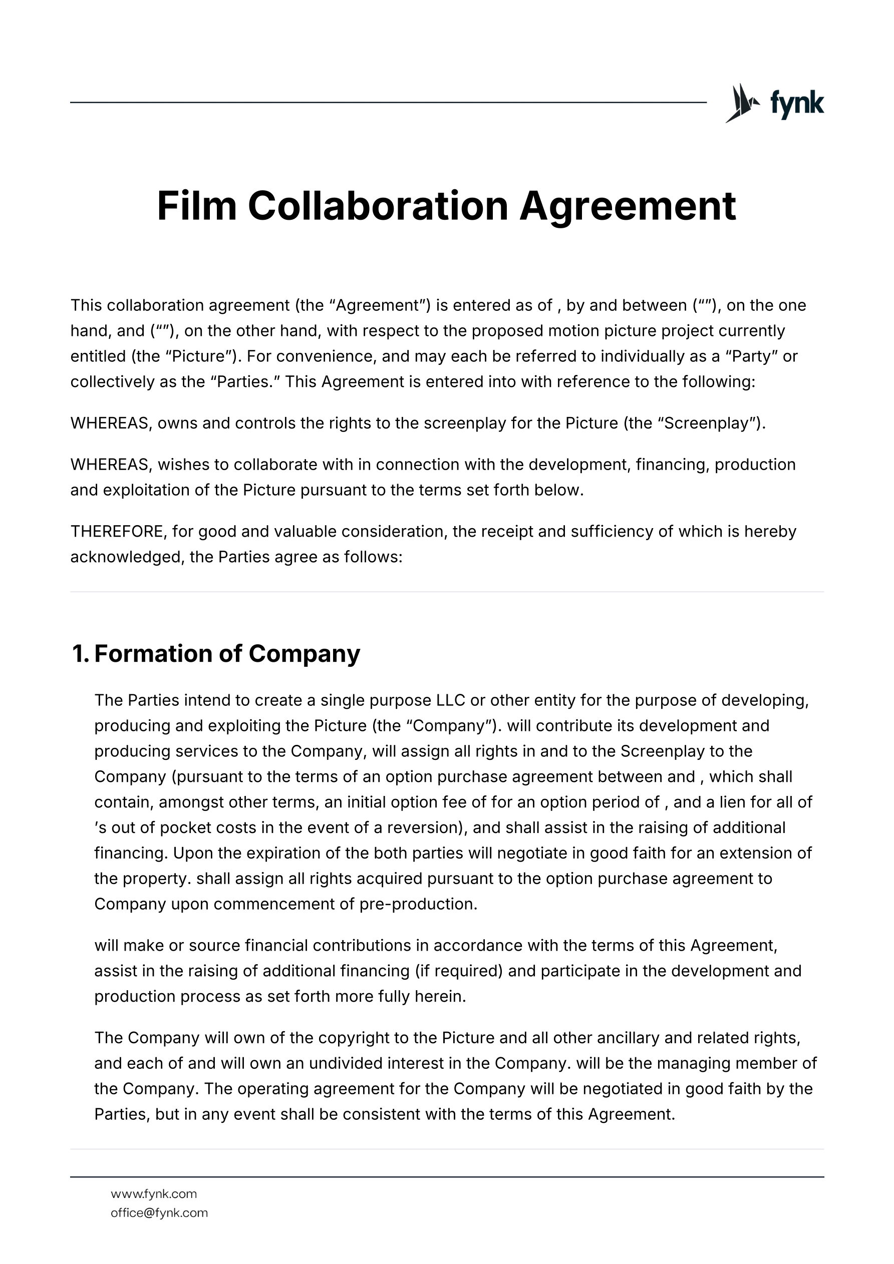 Film Collaboration