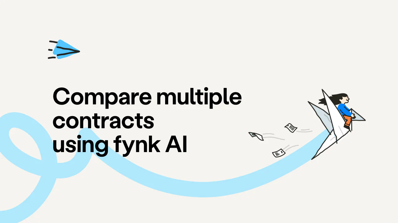 5 ways to compare contracts using fynk AI