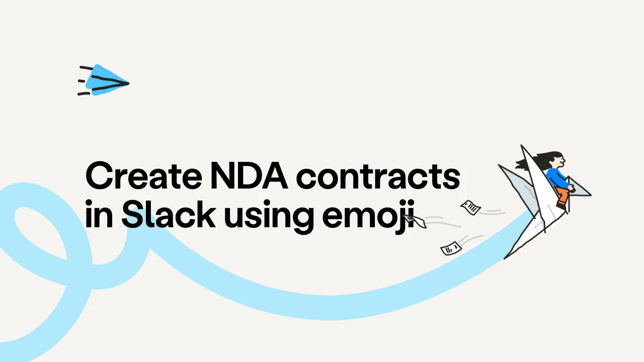 Create NDA contracts in Slack using emoji