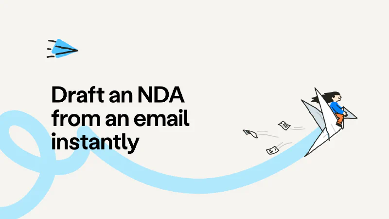 How to draft an NDA from an incoming email and its attachment